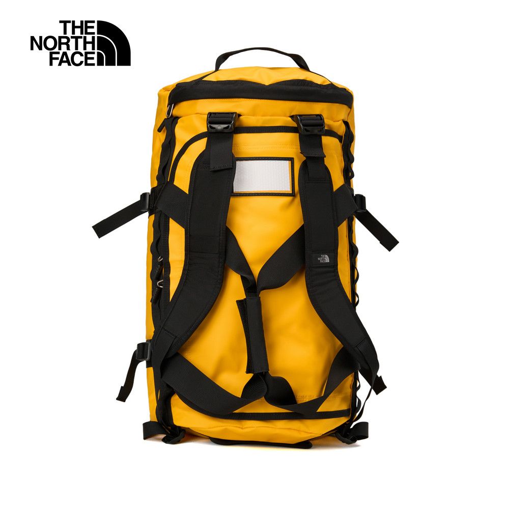 The North Face 北面 男女款黃色背提兩用可收納旅行包｜52SA4WP 筆電包/登山包