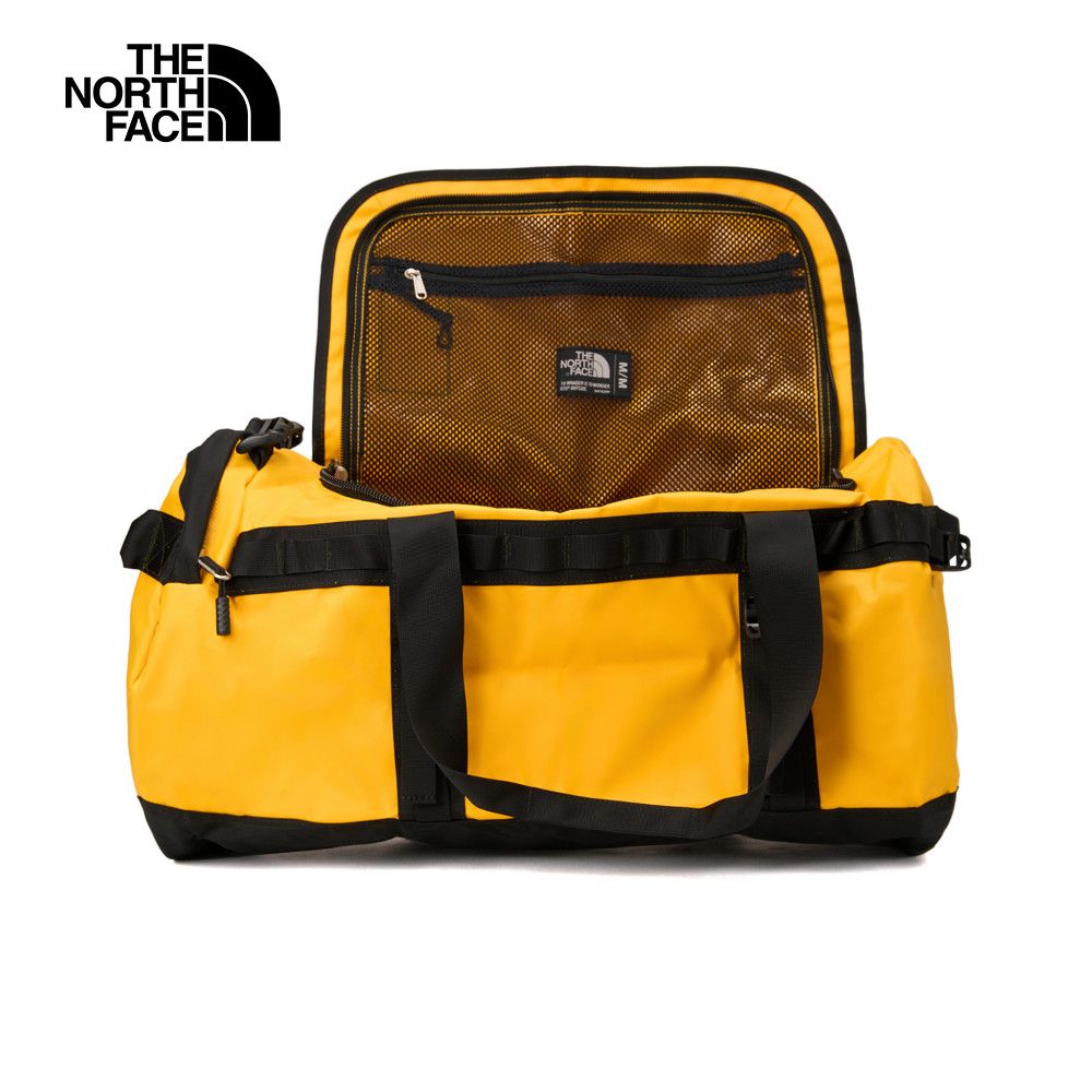 The North Face 北面 男女款黃色背提兩用可收納旅行包｜52SA4WP 筆電包/登山包