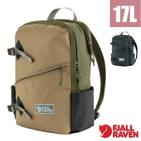 【 Fjallraven 小狐狸】Vardag Backpack 17L 復古日用背包/23200300