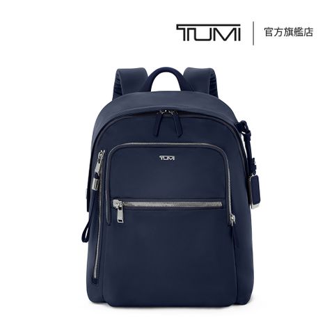 TUMI Voyageur Halsey 都會休閒後背包 - 靛藍