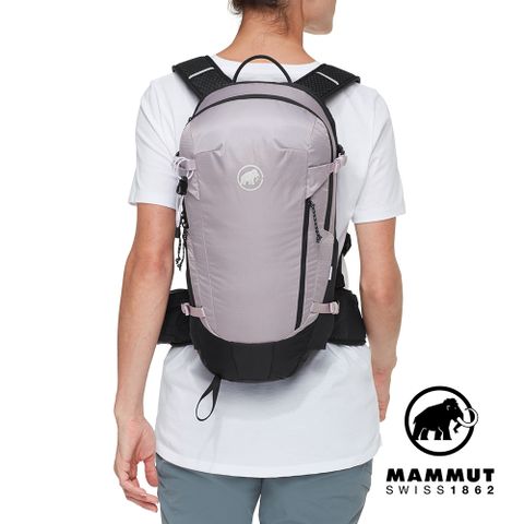 【Mammut 長毛象】Lithium 15 多用途健行後背包15L 女款 紫風輪/黑 #2530-03132