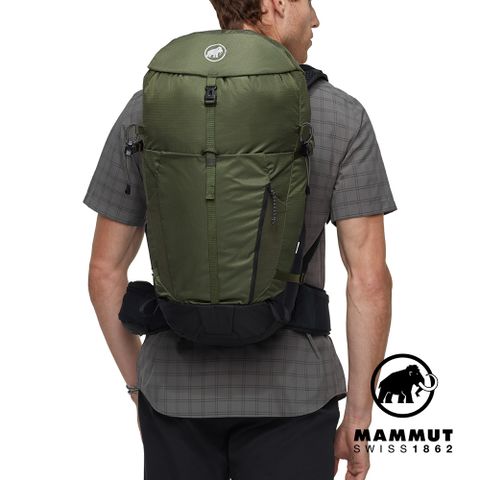 【Mammut 長毛象】Lithium 30 多功能健行後背包30L 男款 深沼澤綠/黑 #2530-03152