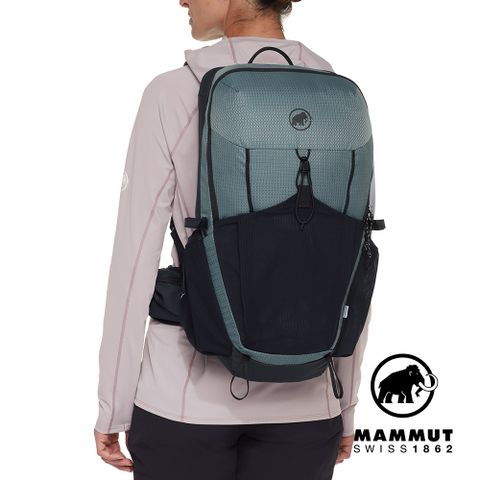 【Mammut 長毛象】Ducan 22 Women 輕量健行後背包 22L 地層灰藍/黑 女款 #2530-01330