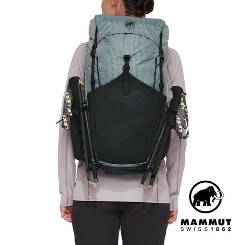 【Mammut 長毛象】Ducan 26 Women 輕量健行後背包 26L 地層灰藍/黑 女款 #2530-01360