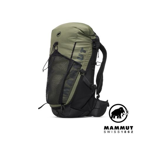 【Mammut 長毛象】Ducan Spine 28-35 動態背負健行後背包 28-35L 沼澤綠/黑 #2530-01410