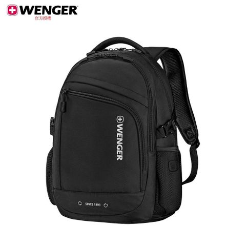 WENGER 威格 Pilot Pro 15.6吋電腦後背包 47*35*19 黑 612290