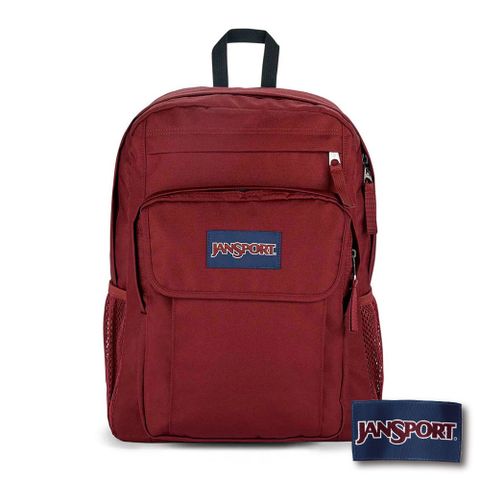 JANSPORT -UNION PACK 校園系列後背包 -酒棕紅
