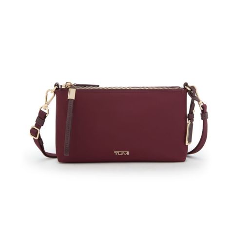 VOYAGEUR Adela 休閒斜背包 - 勃根地紅