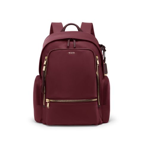 VOYAGEUR Celina 都會商務後背包 - 勃根地紅