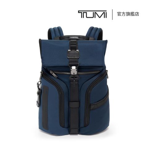 Alpha Bravo Logostocs 商務通勤後背包 - 海軍藍