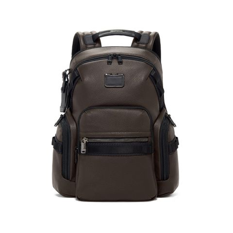 Alpha Bravo Navigation 商務多功能後背包 - 深棕色