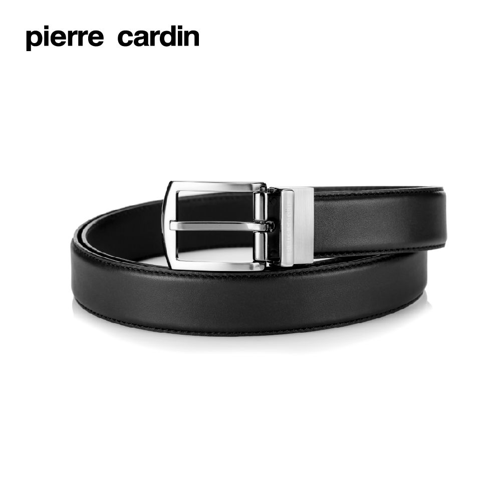 Pierre Cardin 皮爾卡登  沉穩紳仕穿針式皮帶