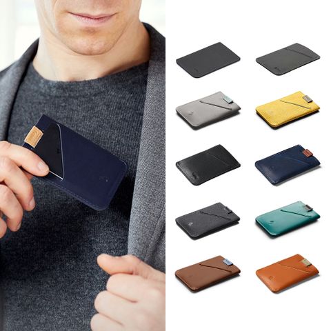 澳洲 Bellroy | Card Sleeve 植鞣皮抽繩卡夾/名片夾 原廠三年保固