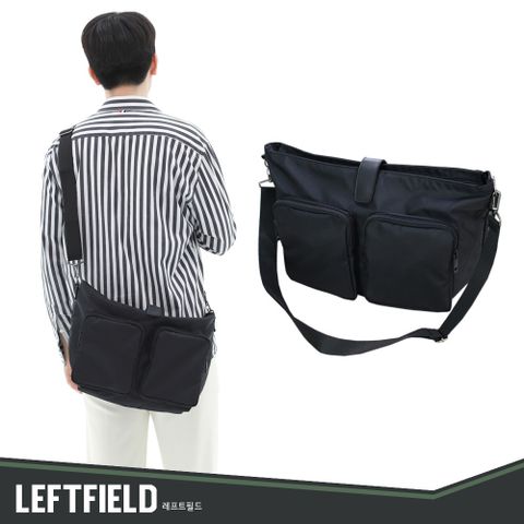 【WHOSE BAG】正韓LEFTFIELD大容量輕便防水側背包 NO.LF2007