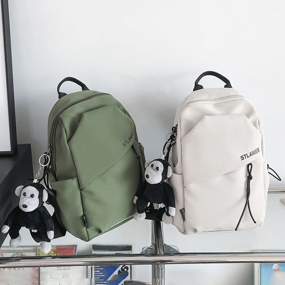 Starshop 日系休閒男士單肩胸包 大容量斜背包 戶外出行單肩包 防潑水手機腰包 側背包 斜背包