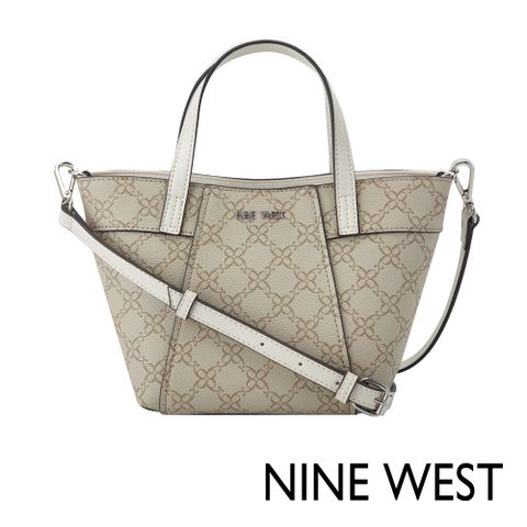 NINE WEST BEX 經典水餃包-LOGO紋(545975)