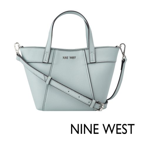 NINE WEST BEX 經典水餃包-淡藍色(545975)