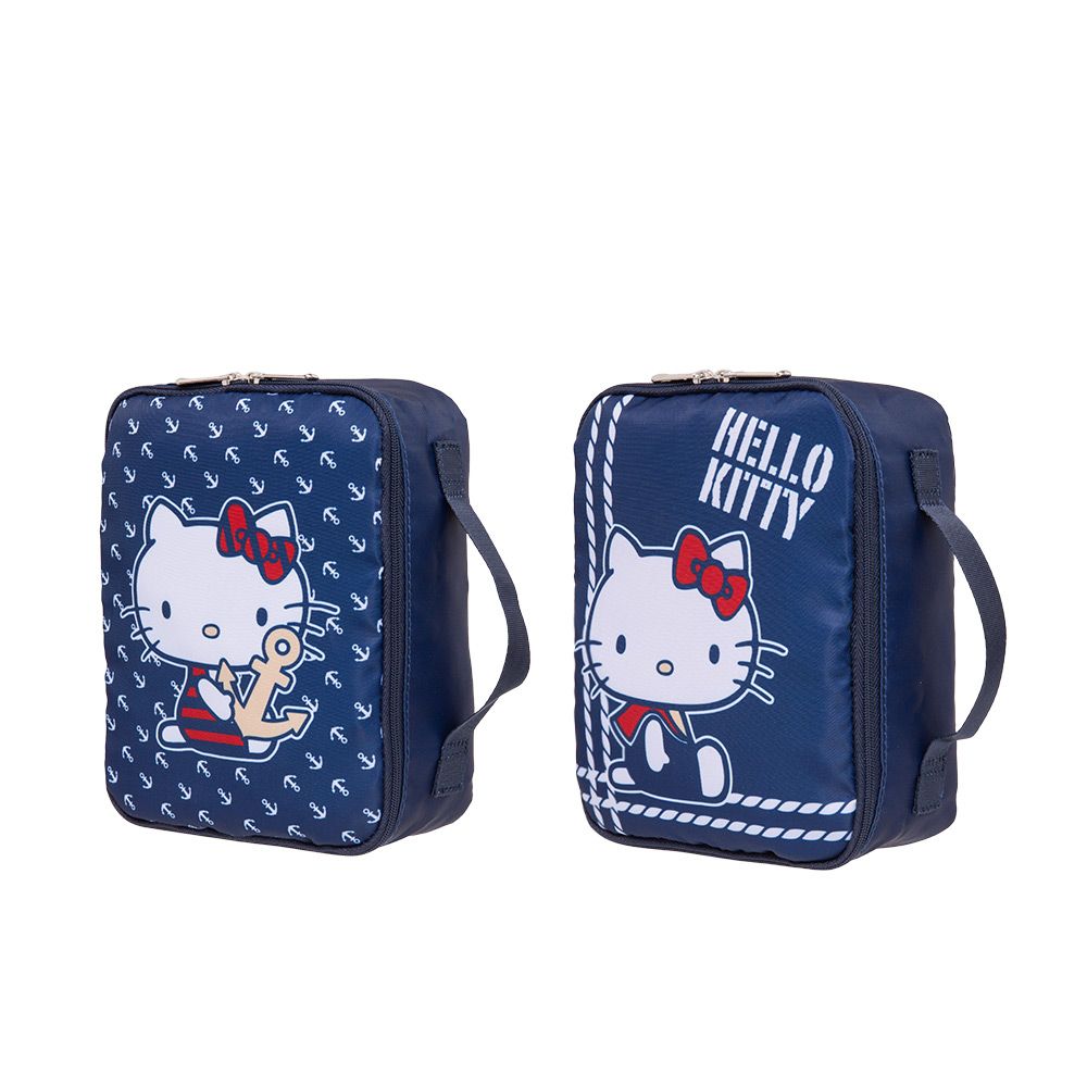 BAG TO YOU 百達遊 【Hello Kitty】皇家航海-旅行收納四件組-白 KT03J15WT(11GI)