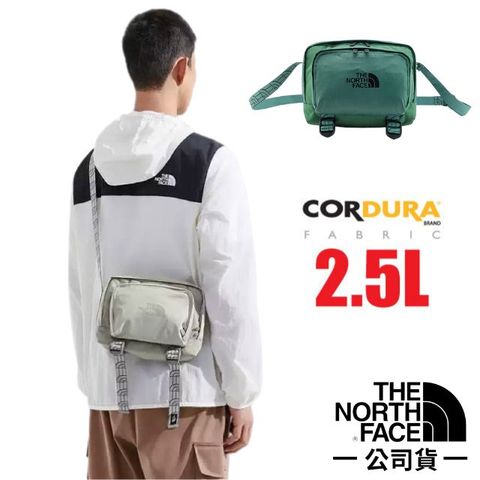 The North Face 北面 CITY SHOULDER BAG 日用休閒輕量隨身側背包2.5L.斜背包.單肩包.護照包/CORDURA高強度尼龍/8AMV