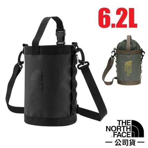 The North Face 北面 NEW MINI BASE CAMP SHOULDER 防水耐磨背提兩用單肩側背包6.2L.水桶包.手提袋/8DJP