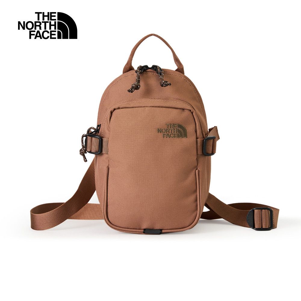 The North Face 北面 男女款棕色輕便舒適背負休閒單肩包｜8C6F5K2 斜背包