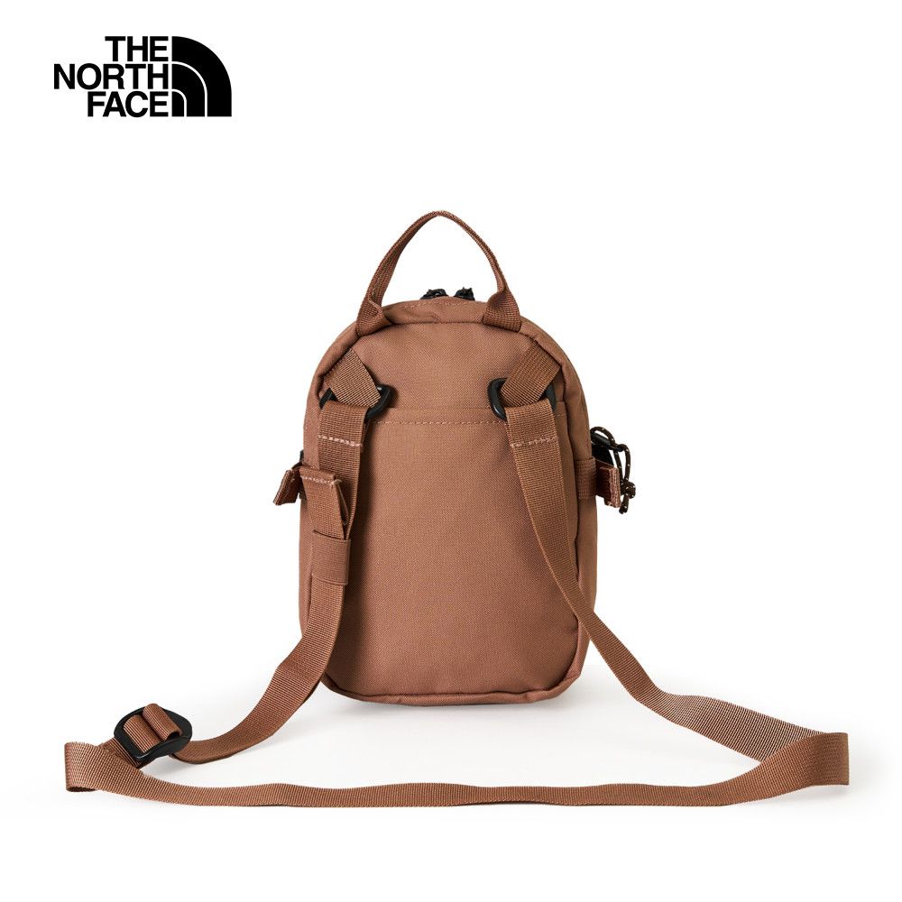 The North Face 北面 男女款棕色輕便舒適背負休閒單肩包｜8C6F5K2 斜背包