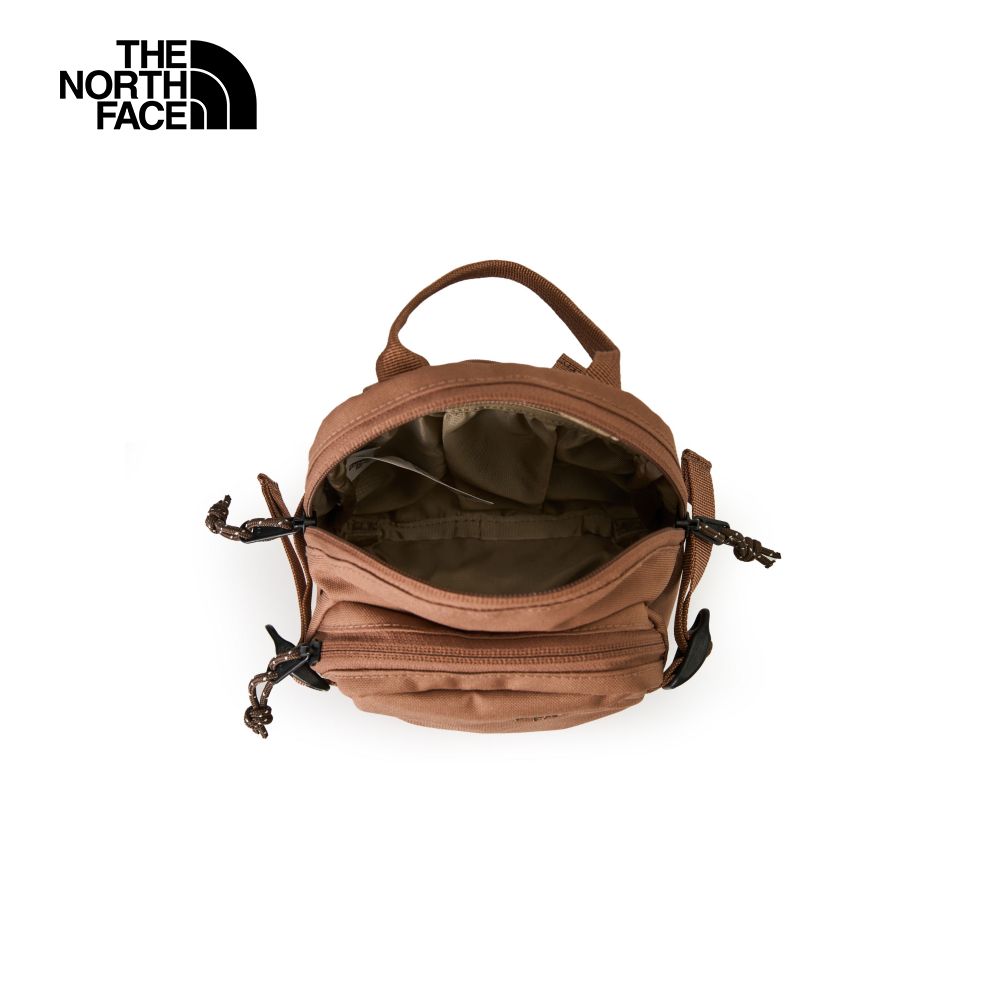 The North Face 北面 男女款棕色輕便舒適背負休閒單肩包｜8C6F5K2 斜背包