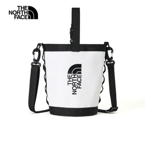 The North Face 北面 男女款黑白拼接背提兩用休閒單肩包｜8DJPLA9 斜背包