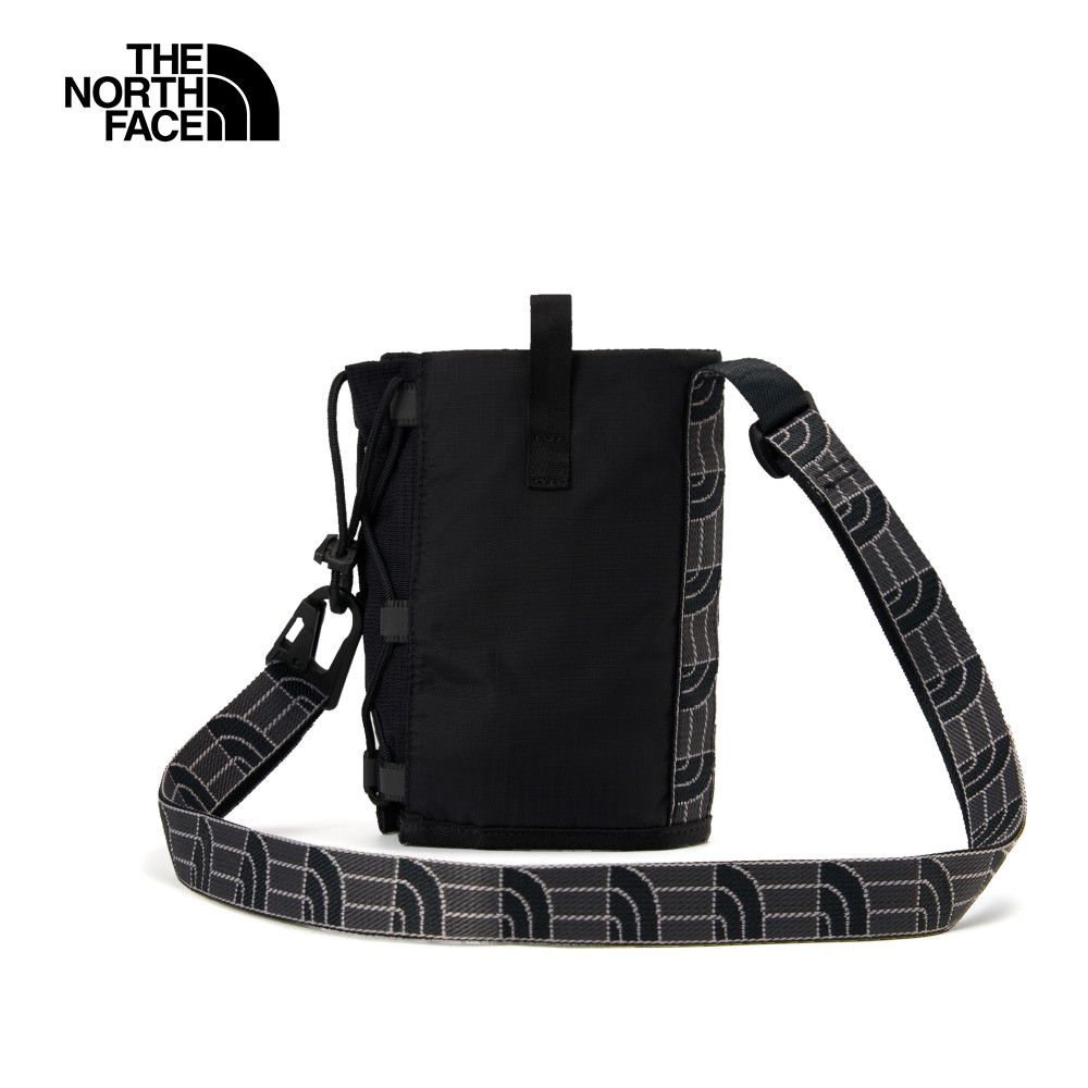 The North Face 北面 男女款黑色DWR防潑水單肩包｜81DQ4HF 斜背包