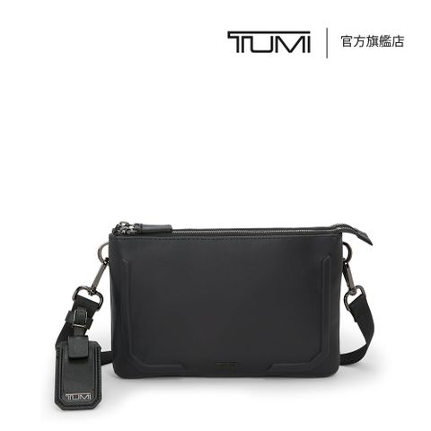 TUMI Harrison Bardin 手拿包 in 亮黑色