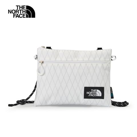 The North Face北面男女款白色休閒單肩包｜8DJQFN4 斜背包