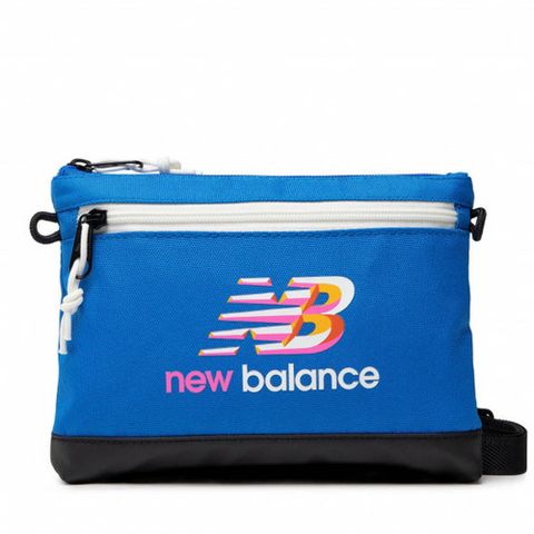 【New Balance】男女 側背包-LAB13157SBU-F