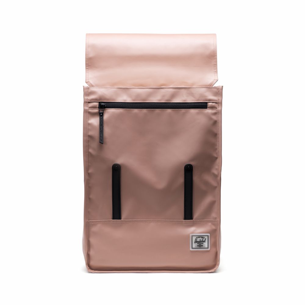 Herschel Survey II 後背包 防水 15吋筆電 收納 拉鍊 17.5L - 玫瑰粉