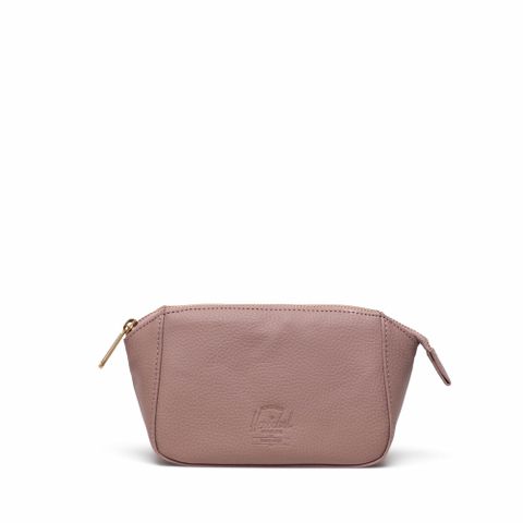 Herschel Milan Small Toiletry Bag 旅遊包 化妝包 真皮 收納包 1L - 玫瑰粉