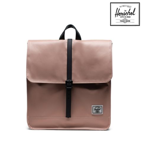 Herschel City Mid 後背包 防水材質 經典 輕量 收納 14L - 玫瑰粉