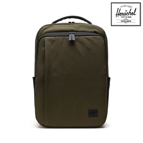 Herschel Kaslo Daypack Tech 後背包 16吋筆電 商務包 多收納夾層 20L - 軍綠