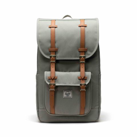 Herschel Little America 後背包 16吋筆電 大容量 減壓肩帶 30L - 青瓷綠