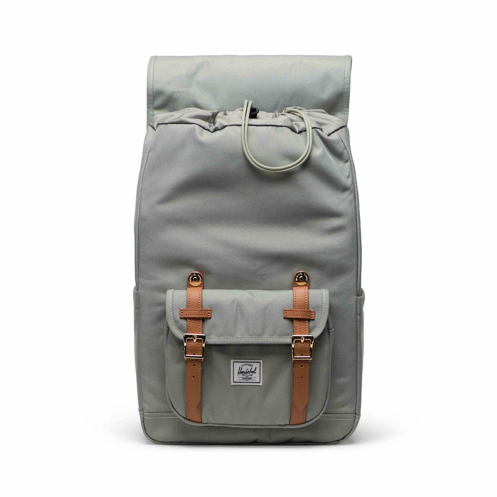 【Herschel】Little America™Mid 後背包 16吋筆電 大容量 減壓肩帶 21L - 青瓷綠