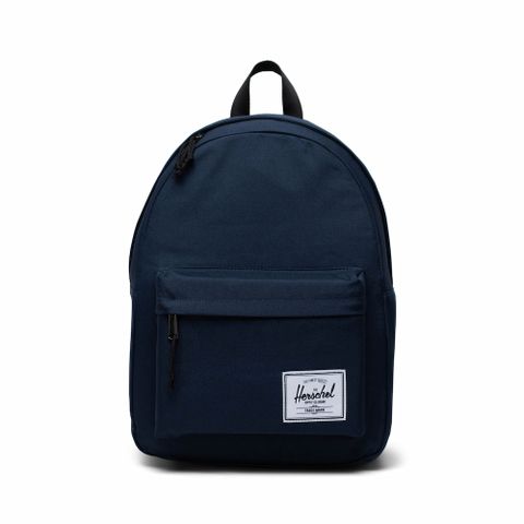 Herschel Classic 後背包 14吋筆電 拉鍊 大容量 經典簡約 20L - 午夜藍