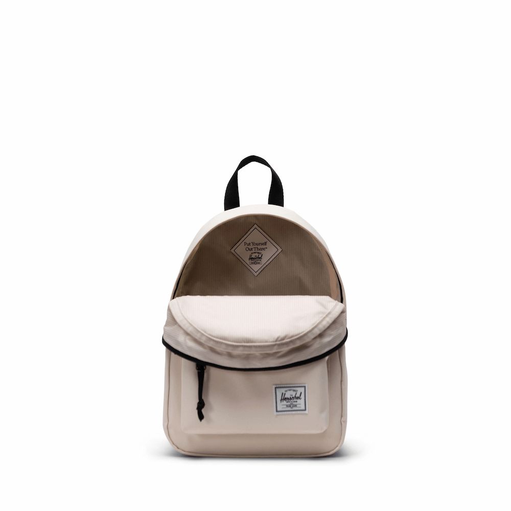 Herschel Classic Mini 後背包 休閒 日常輕量 迷你 6.5L - 典雅白