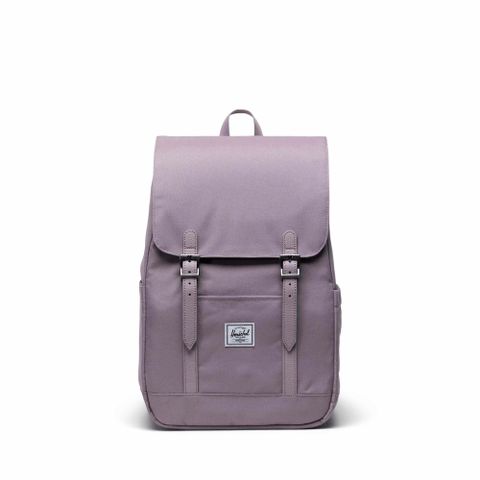 【Herschel】Retreat™ Small 後背包 16吋筆電 休閒 磁釦 14.5L - 淺灰紫