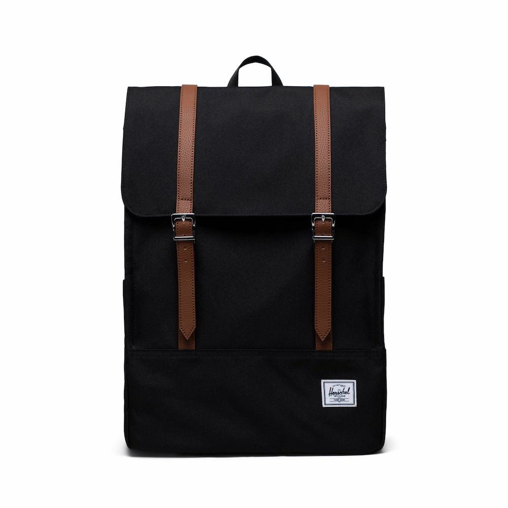 Herschel Survey 後背包 16吋筆電 減壓肩帶 水壺袋 17.5L - 經典黑