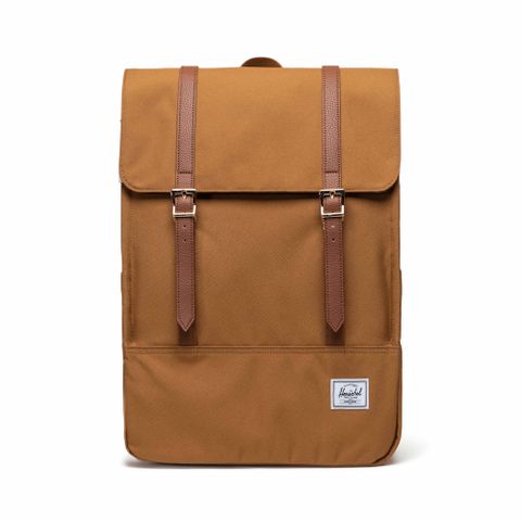 Herschel Survey 後背包 16吋筆電 減壓肩帶 水壺袋 17.5L - 深卡其