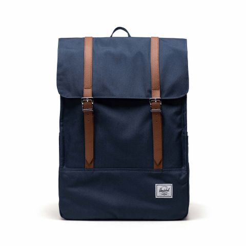 【Herschel】Survey™ 後背包 16吋筆電 減壓肩帶 水壺袋 17.5L - 海軍藍