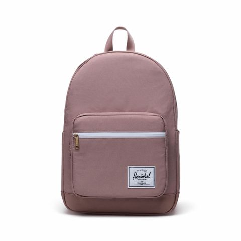 Herschel Pop Quiz 後背包 16吋筆電 經典 大容量 25L - 玫瑰粉