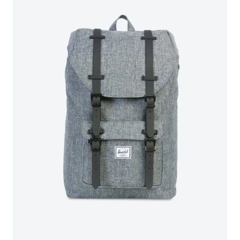 Herschel 【Herschel】Little America 中容量 17L 13吋 後背包-淺麻灰