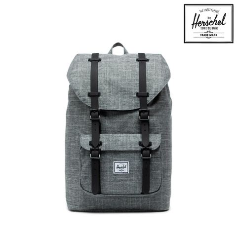 Herschel 【Herschel】Little America 中容量 17L 13吋 後背包-淺麻灰