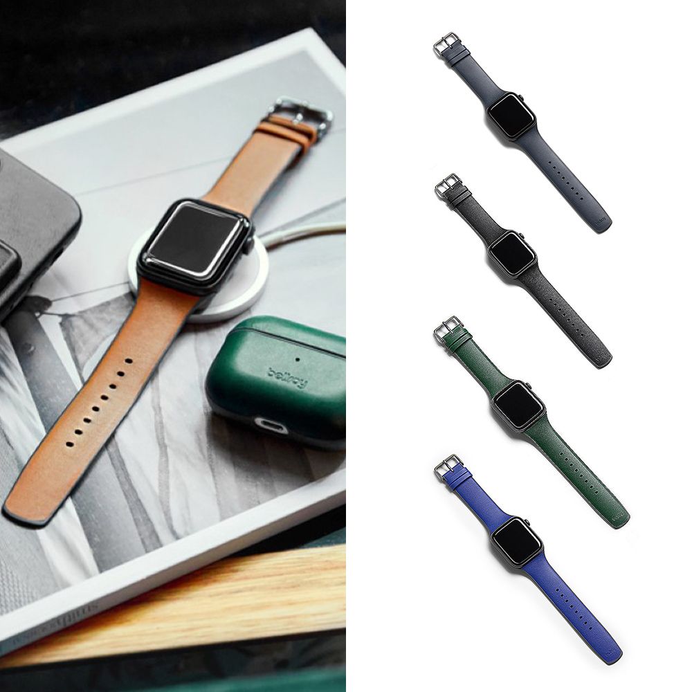 澳洲Bellroy | Apple Watch Strap 專用光華皮革錶帶原廠三年保固