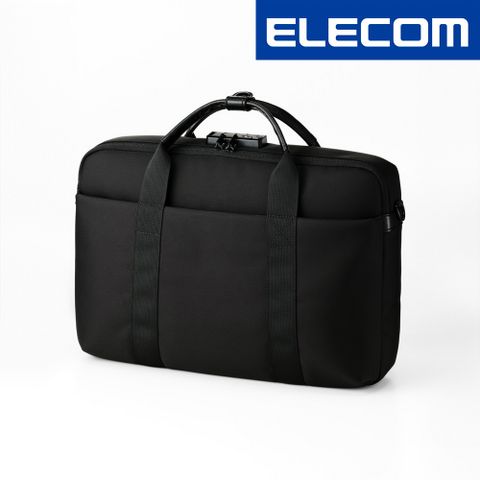ELECOM 防盜公事包-黑