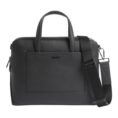 CALVIN KLEIN DIAGONAL LAPTOP BAG 黑色男款包包